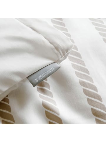Ibena Satijnen beddengoedset "Cuxhaven" crème/naturel