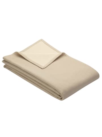 Ibena Wohndecke ''Stockholm'' in Creme/ Weiß
