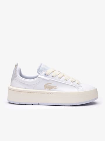 Lacoste Skórzane sneakersy "Carnaby Pat 223 1 Sfa" w kolorze białym