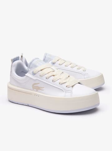 Lacoste Leren sneakers "Carnaby Pat 223 1 Sfa" wit