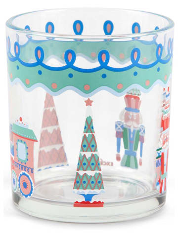 Trendy Kitchen by EXCÉLSA 3-delige set: glazen ''Xmas Sweet Pastels" meerkleurig - 250 ml