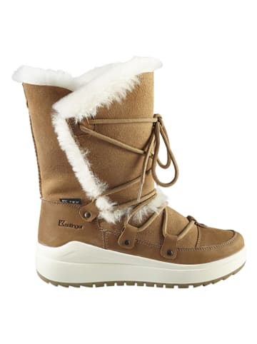 Kastinger Leder-Winterstiefel "Wannera" in Hellbraun