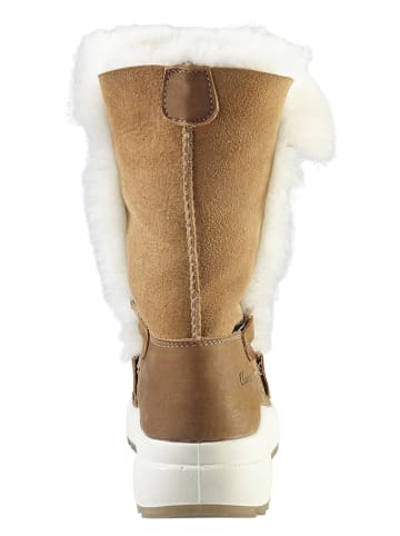 Kastinger Leder-Winterstiefel "Wannera" in Hellbraun