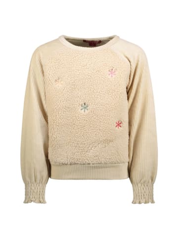 Mayce Teddy-Sweatshirt in Creme