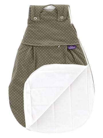 Träumeland Außenschlafsack "Pünktchen" in Khaki - 2,5 TOG