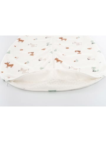 Träumeland Sommerschlafsack "Liebmich" in Weiß