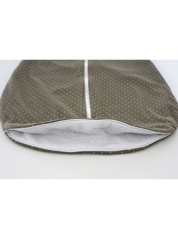 Träumeland Sommerschlafsack "Liebmich" in Khaki