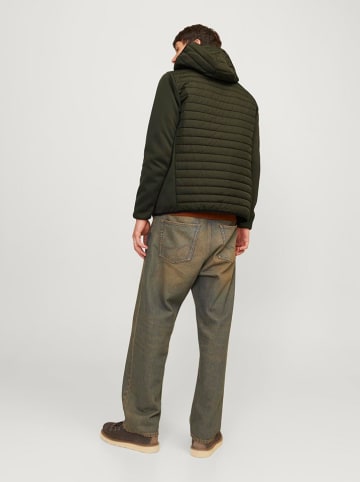 Jack & Jones Kurtka softshellowa w kolorze granatowo-pomarańczowym