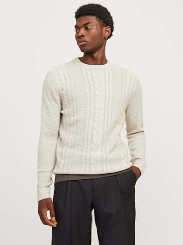 Jack & Jones Pullover in Creme