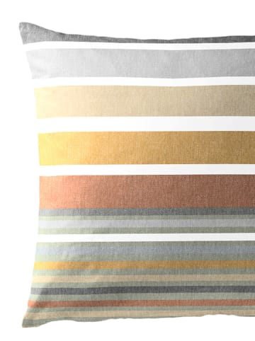 Bierbaum Biber beddengoedset grijs/oranje