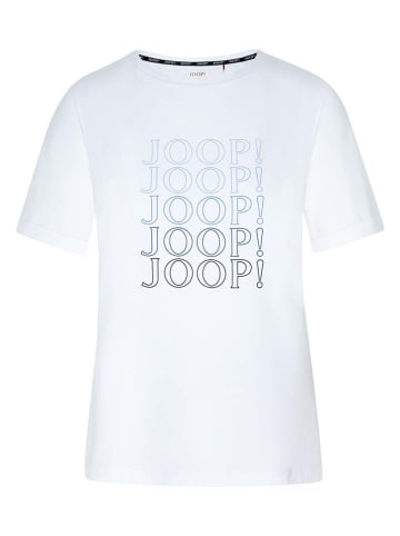 Joop! Bodywear Pyjama-Oberteil in Weiß