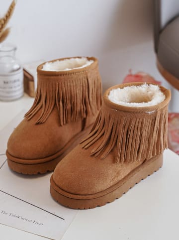 Rock & Joy Winterboots in Hellbraun