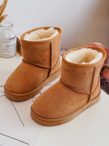 Rock & Joy Winterboots in Hellbraun