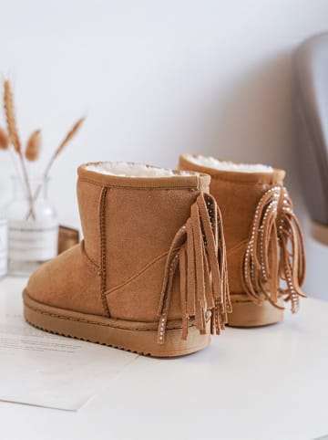 Rock & Joy Winterboots in Hellbraun