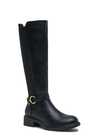 Foreverfolie Stiefel in Schwarz