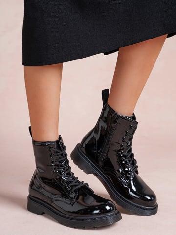 Foreverfolie Boots in Schwarz