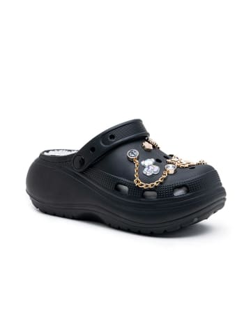 Foreverfolie Slippers zwart