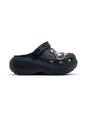Foreverfolie Slippers zwart