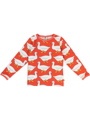 Småfolk Longsleeve oranje/wit