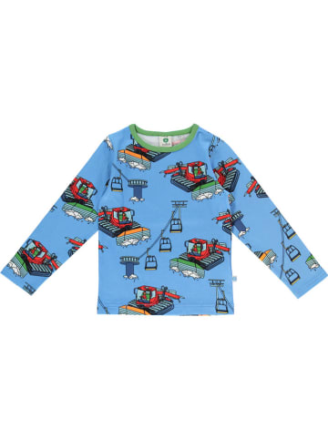 Småfolk Longsleeve blauw/meerkleurig