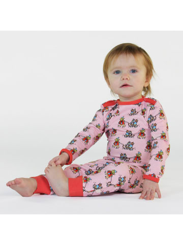 Småfolk Sweatbroek lichtroze/oranje