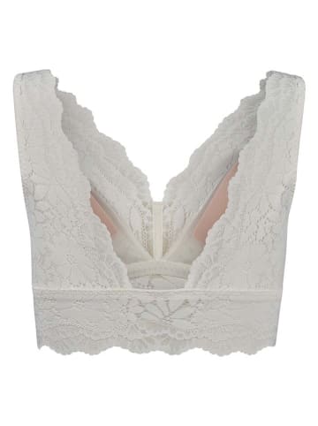 Skiny Top w kolorze kremowym