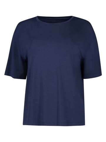 Skiny Pyjamashirt donkerblauw