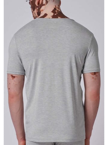 Skiny Pyjamashirt grijs