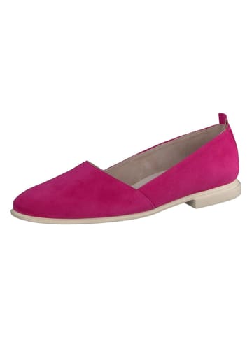 Paul Green Leder-Ballerinas  in Pink