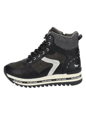Ara Shoes Boots zwart/wit/antraciet