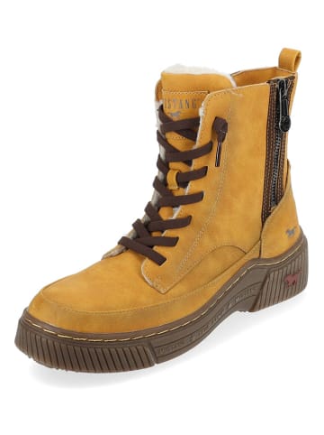 Mustang Boots in Gelb/ Braun