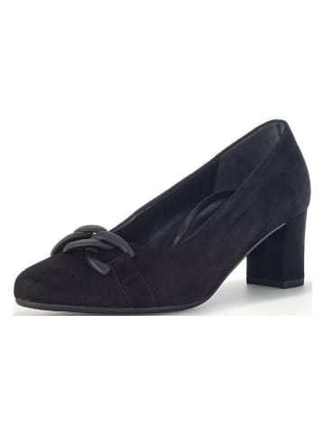 Gabor Leder-Pumps in Schwarz