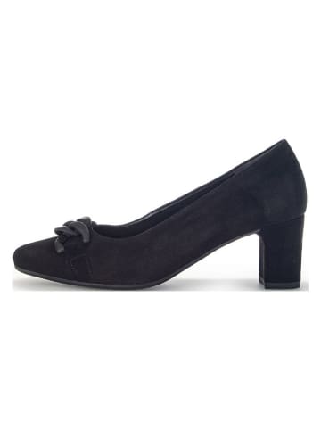Gabor Leder-Pumps in Schwarz