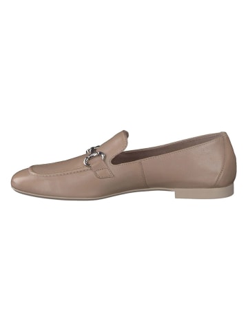 Paul Green Leder-Slipper  in Hellbraun