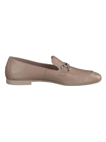 Paul Green Leder-Slipper  in Hellbraun