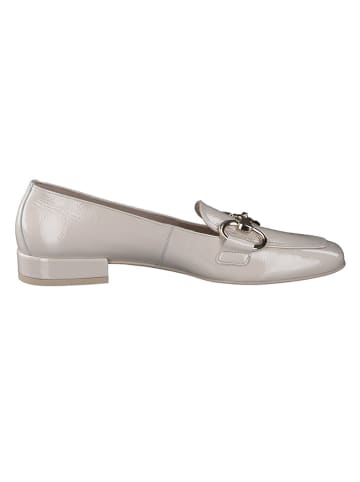 Paul Green Leder-Slipper  in Grau