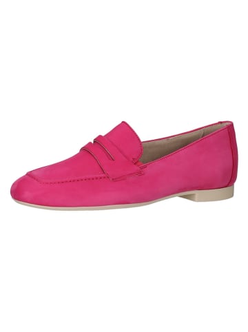 Paul Green Leren mocassins roze