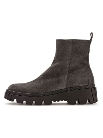 Gabor Leren boots antraciet