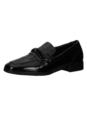 Gabor Leder-Slipper in Schwarz