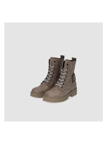 Gabor Leder-Stiefeletten in Hellbraun