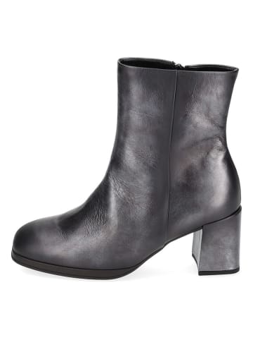 Gabor Leder-Stiefeletten in Anthrazit