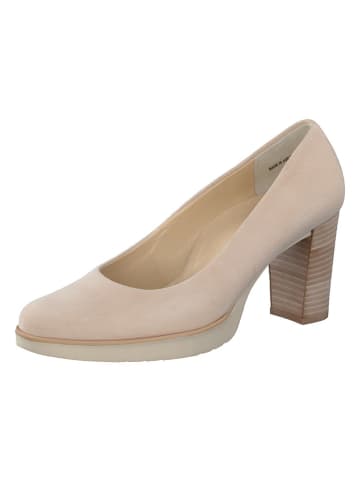 Paul Green Leder-Pumps  in Beige