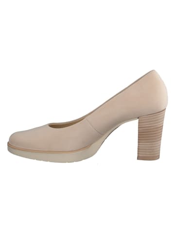 Paul Green Leder-Pumps  in Beige