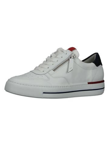 Paul Green Leder-Sneakers in Weiß