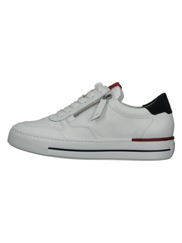 Paul Green Leder-Sneakers in Weiß