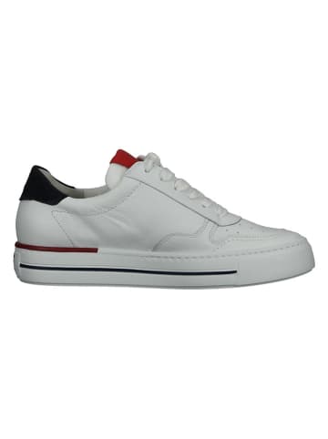Paul Green Leder-Sneakers in Weiß
