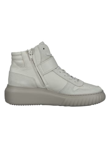 Paul Green Leren sneakers crème/beige