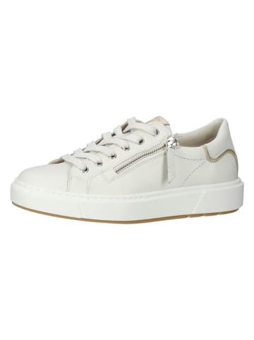 Paul Green Leren sneakers crème