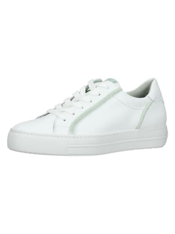 Paul Green Leder-Sneakers in Weiß