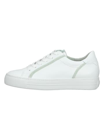 Paul Green Leder-Sneakers in Weiß